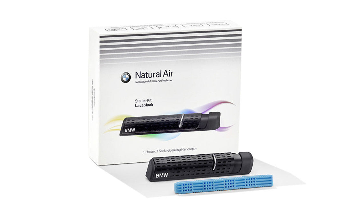 Kit De Ambientador Bmw Natural Air Negro Lava Para Bmw. Original Recambios