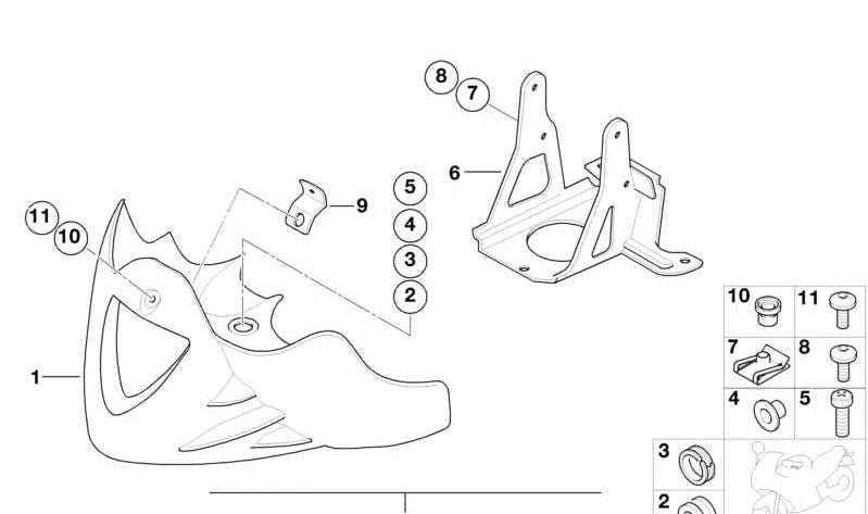 Tuerca clip C OEM 51127070202 para BMW {E21,E23,E24,E28,E30,E31,E32,E34,E36,E38,E39,E46,E52,E53,E60,E61,E63,E64,E65,E66,E70,E71,E72,E81,E82,E84,E85,E86,E87,E88,E89,E90,E91,E92,E93,F01,F02,F04,F06,F07,F10,F11,F12,F13,F15,F16,F20,F21,F22,F23,F25,F26,F3
