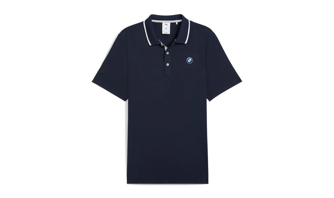 Polo Mattr Elevated Solid azul oscuro para BMW Golf 2025. Válido para BMW. Original BMW.
