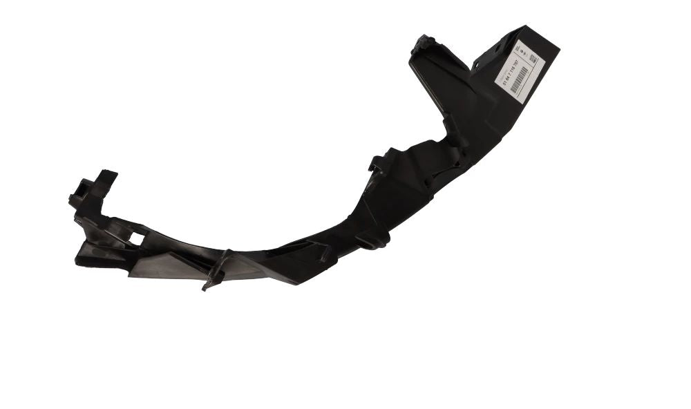 Soporte izquierdo de faro delantero OEM 51647116707 para BMW E90, E91 (316i, 318d). Original BMW.