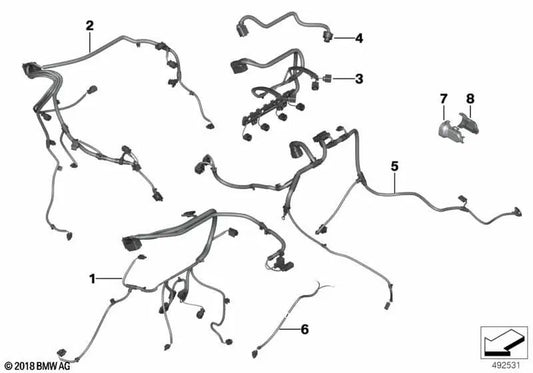 Schutzkappe OEM 12527636756 für BMW F20, F21, F30, F31... und mehr. Original BMW.