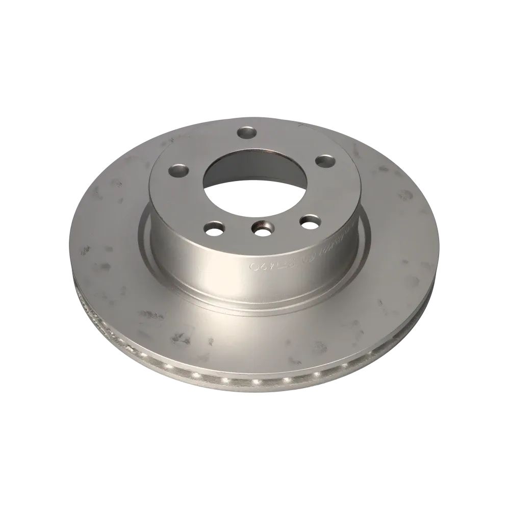 Belüftete Bremsscheibe für BMW Series 1 E81, E82, E87, E87N, E88 Serie 3 E90 (OEM 34116854997). Original BMW.