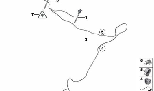 Difusor delantero izquierdo OEM 61662755722 para MINI R56, Clubman R55, Cabrio R57, Countryman R60, Paceman R61... y más. Original MINI.