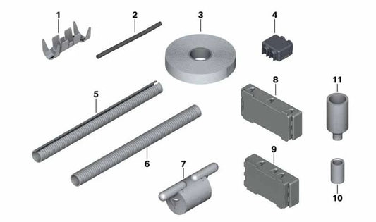 Support de diode OEM 61139199974 pour BMW (F45, F46, G42, U06, G20, G21, G28, G80, G22, G23, G82, G83, F07, F10, F11, F18, F90, G30, G31, G38, F06, F12, F13, G32, F01, F02, F04, G11, G12, F48, F39, G01, G08, F97, G02, F98, G05, G18, F95, G06, F96, G