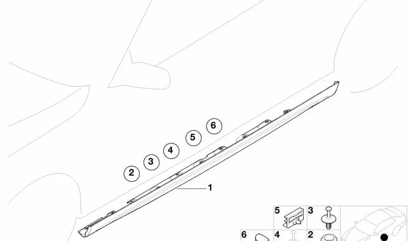 Tapón OEM 51162239737 para BMW E30, E46, E34. Original BMW.