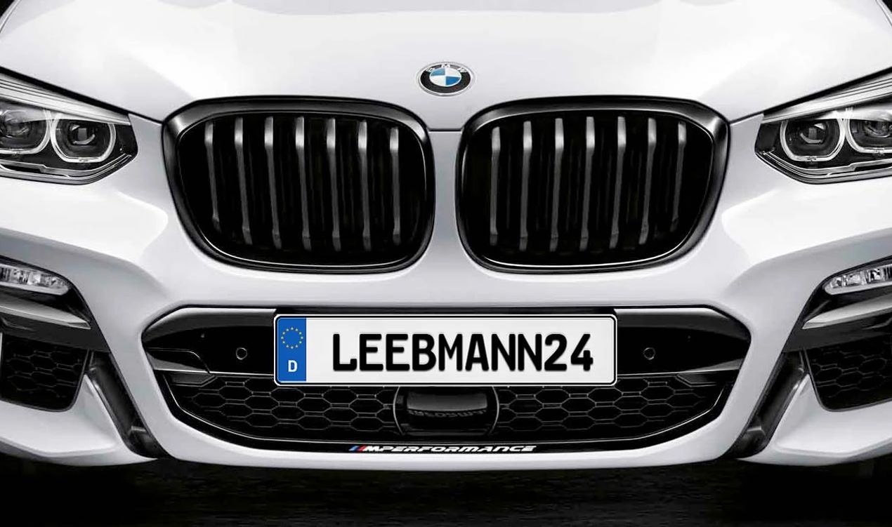 Parrilla delantera M Performance negra brillante OEM 51138469959 para BMW G01 (X3) y G02 (X4). Mejora estética con diseño deportivo. Original BMW.