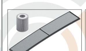 Kit de serviço de inspeção I BMW E81, E82, E87, E88, E90, E91, E92, E93, E84 (OEM 88002288313). BMW original.