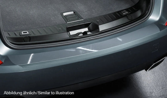 Protector transparente para borde de maletero OEM 51912450431 para BMW F46 (Serie 2 Gran Tourer). Protege contra arañazos y roces. Ajuste perfecto y fácil instalación. Original BMW.