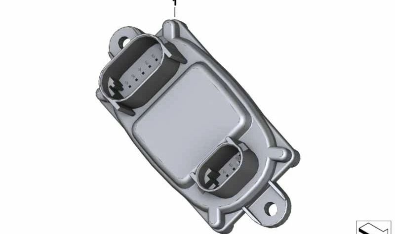 Unidad de control caballete lateral OEM 61357677082 para BMW Motorrad K 1200 LT (KK58) 2004-2009. Original BMW Motorrad.