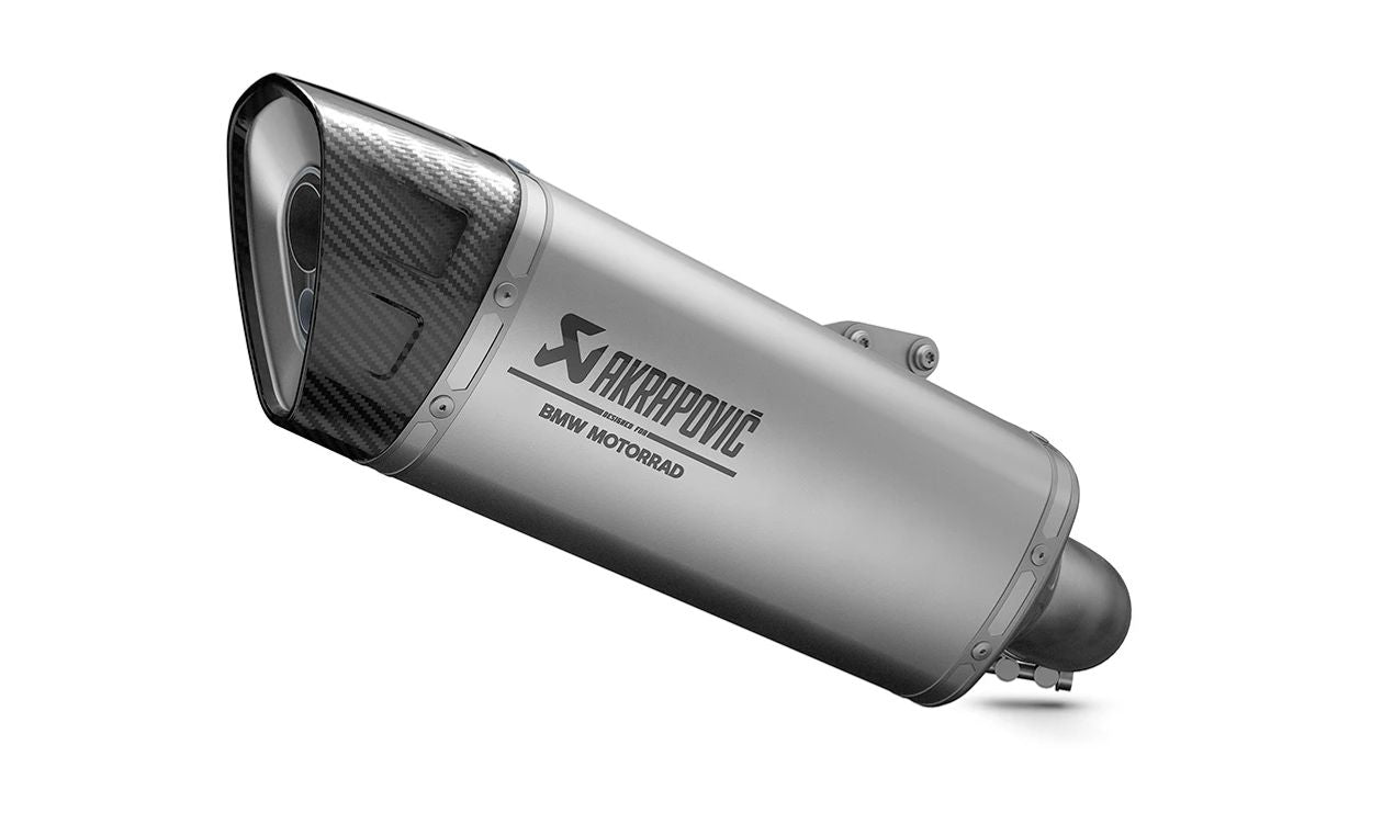 Silenciador traseiro direito OEM 77115B44C43 para BMW Motorrad F 900 R, F 900 XR... e muito mais. Originais BMW Motorrad.