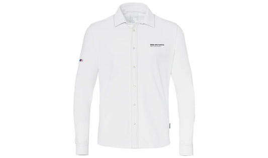 Camiseta Motorsport blanca talla XXXL OEM 76618536739 para BMW. Original BMW Motorrad.