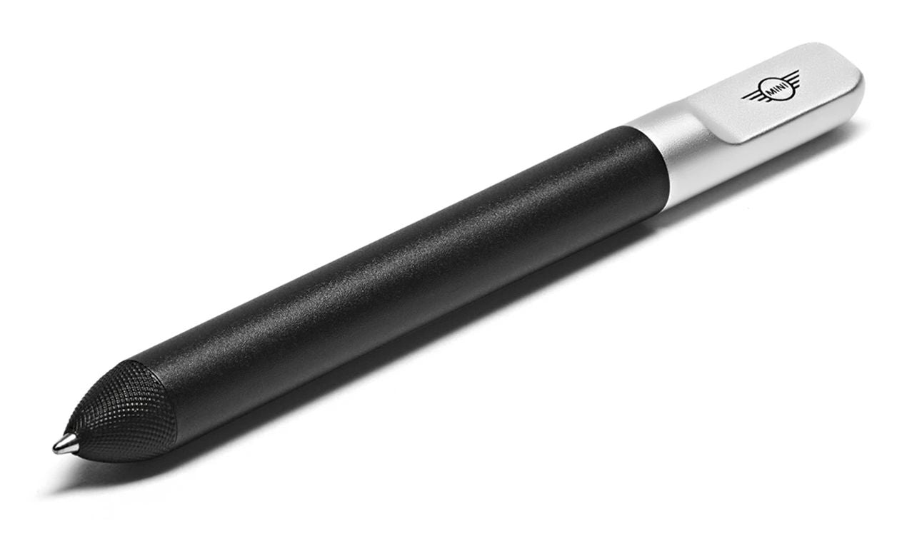 Bolígrafo Rollerball negro y plata OEM 80242454545 para MINI. Original MINI.