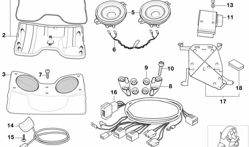 Arandela A5,3 OEM 71607659785 para motos BMW C1 y R 1200 C Independent. Original BMW Motorrad.