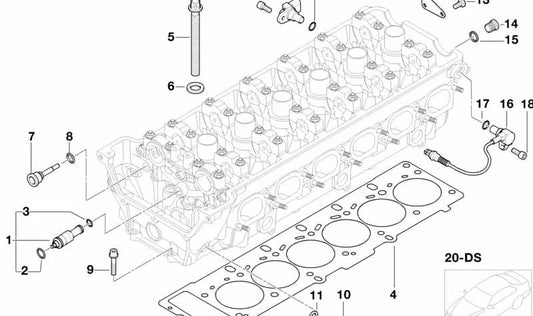 Foglio di supporto al motore OEM 11127831228 per BMW E46 M3, Z3 M (S54). Compatibile con i modelli: E46 M3 (BL91, BL92, BR91, BR92, BL95, BL96), Z3 M (CL91, CL92, CN91, CN92). BMW originale.
