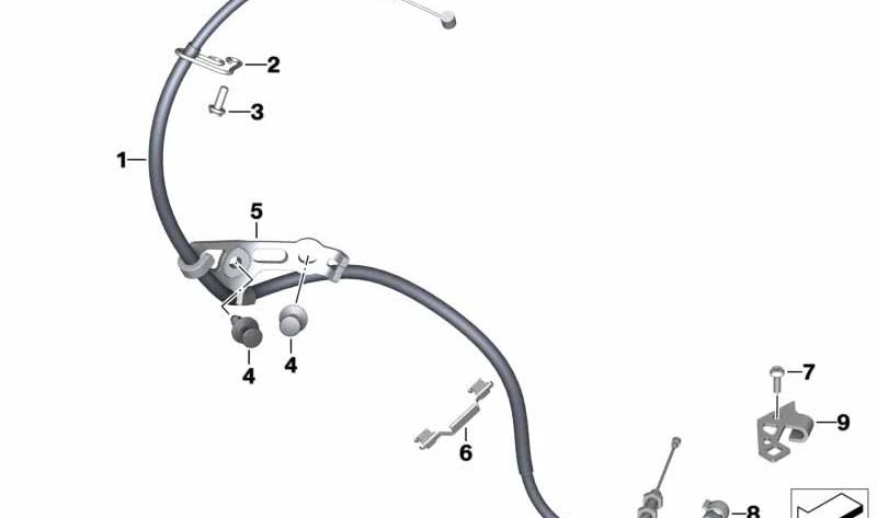 Soporte de manillar OEM 32738388563 para BMW Motorrad R 1200 GS, R 1200 R, R 1200 RT, R NineT, HP2 Megamoto, HP2 Enduro. Original BMW Motorrad.