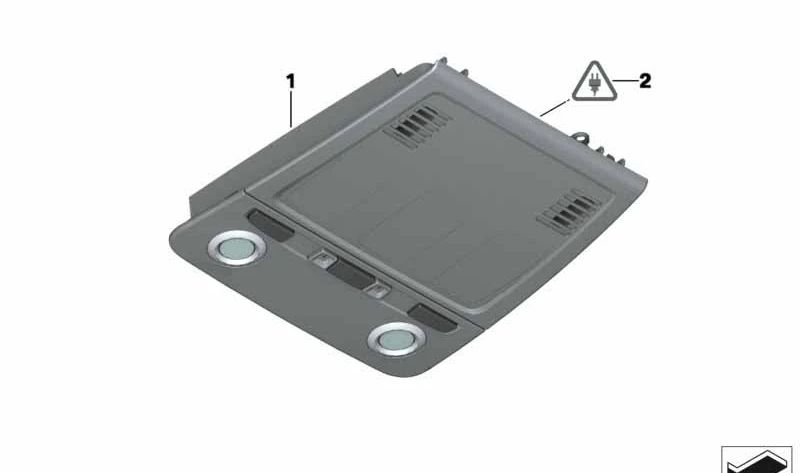 Módulo de control del techo OEM 61319225475 para BMW E90, E91, E92, E84. Original BMW.