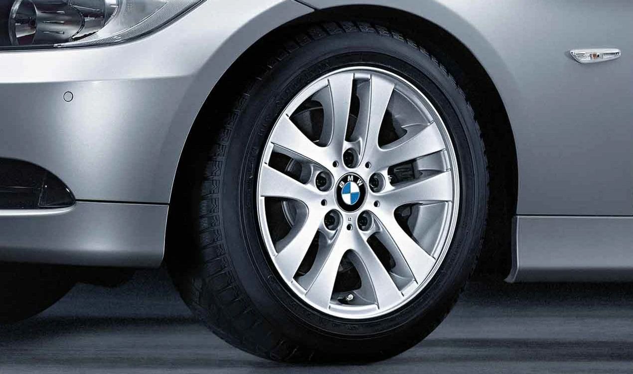 Llantas de aleación diseño Doble Radio 156 OEM 36116775595 para BMW E90, E90N, E91, E91N. Original BMW.