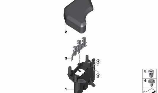 Unidad electrónica E-Box OEM 12908606552 para BMW F20, F21, F22, F23, F30, F31, F32, F36. Compatible con motores B38. Repuesto original BMW.