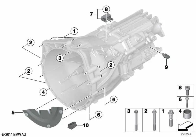 Piatta Coving per BMW 1 F20 Series, F21, Serie 2 F22, F23, Serie 3 F30, F31, Serie 4 F32, F33, F36, X1 E84, Z4 E89 (OEM 23007635783). BMW originale