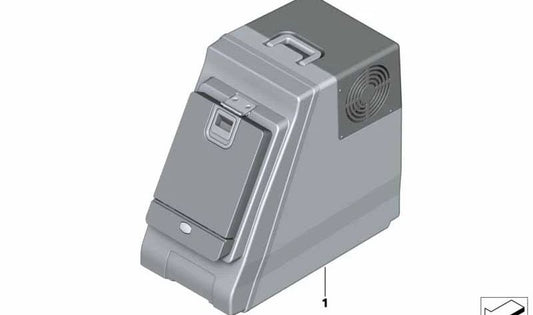 OEM Tragbarer Kühlschrank 64118071519 für BMW G11, G12. Original BMW.