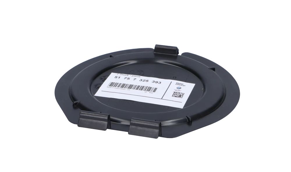 Tapa trasera del compartimento deslizante OEM 51757325393 para BMW G30, G31, F15, F16. Original BMW.