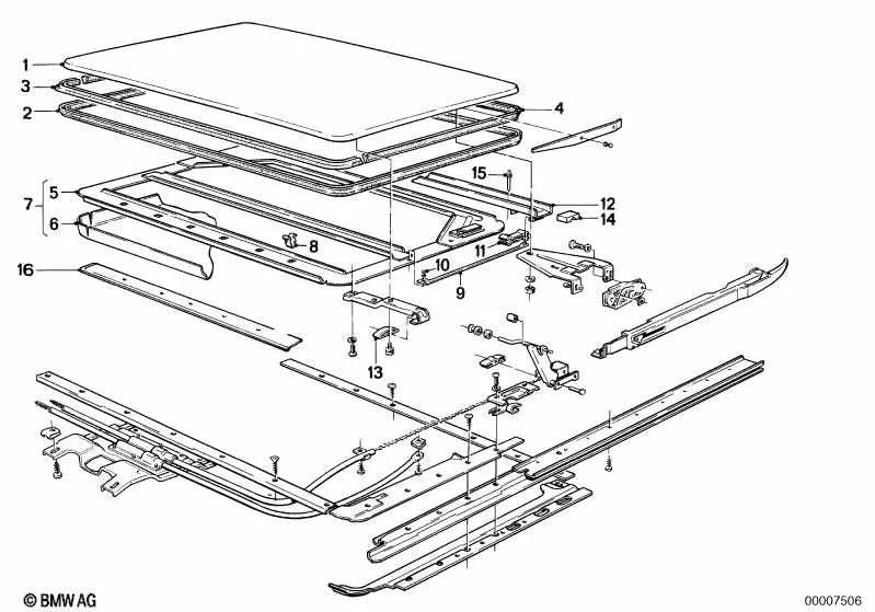 Cache OEM 54121912321 pour BMW Série 5 E28, Série 7 E23. Véritable BMW.