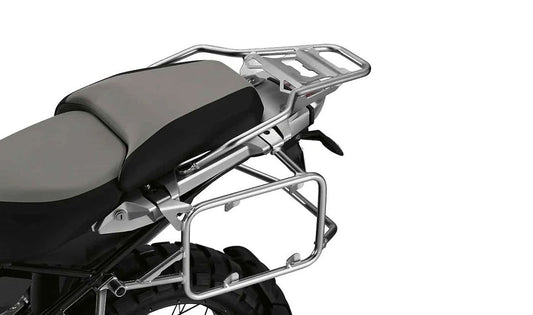 Porta maletas derecho OEM 46548520068 para motos BMW R1200GS, R1250GS, F850GS, F900GS... y más. Original BMW Motorrad.