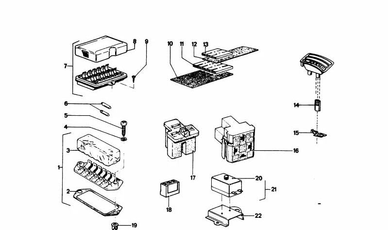 BMW (OEM 61131352400 Models/Seriendeckel. Original BMW.