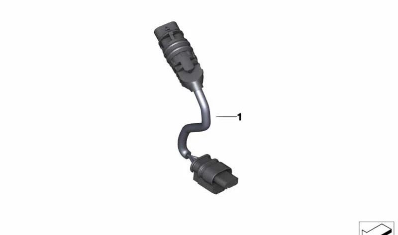 Unidade de conexão de cabo de câmera compatível com OEM 12518394511 para motocicletas BMW R 1250 GS, R 1250 GS Adventure, R 1250 RT, R 1250 R, R 1250 RS... e muito mais. Originais BMW Motorrad.