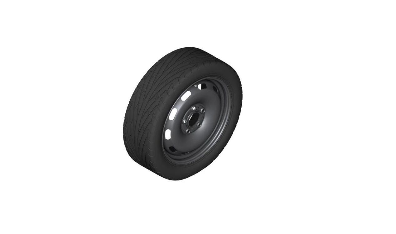 Rueda de repuesto (galleta) OEM 36115A56269 para BMW F40 (116d, 116i, 118d, 118i). Compatible con todos los modelos mencionados. Original BMW.