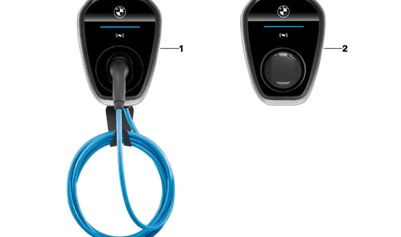 Carregador Wallbox Plus OEM 61905A7A8A4 para BMW U06, F30, G20, G21, G26, G30, G31, G60, G61, G68, G11, G12, G70, U11, U12, F39, U10, G01, G08, F15, G05, G09, I01, I12, I15, I20. BMW originais.