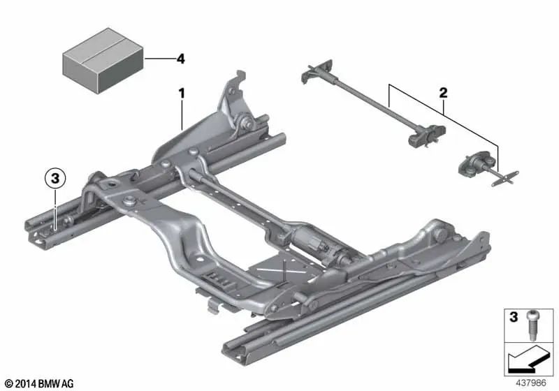 Eixos flexíveis esquerdos definidos para BMW 6 F06 Series, F12, F13 (OEM 52107309645). BMW original.