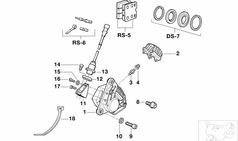 Parafuso de fixação do OEM M10X30 3451231088 para BMW Motorrad K 75 (K 750, K 75 RT, K 75 s). BMW Motorrad original.
