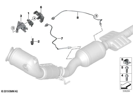Sensorabdeckung OEM 13628682738 für BMW F40, F44, F45, X1, X2 und MINI F56, F55, Clubman... und mehr. Original BMW und MINI.