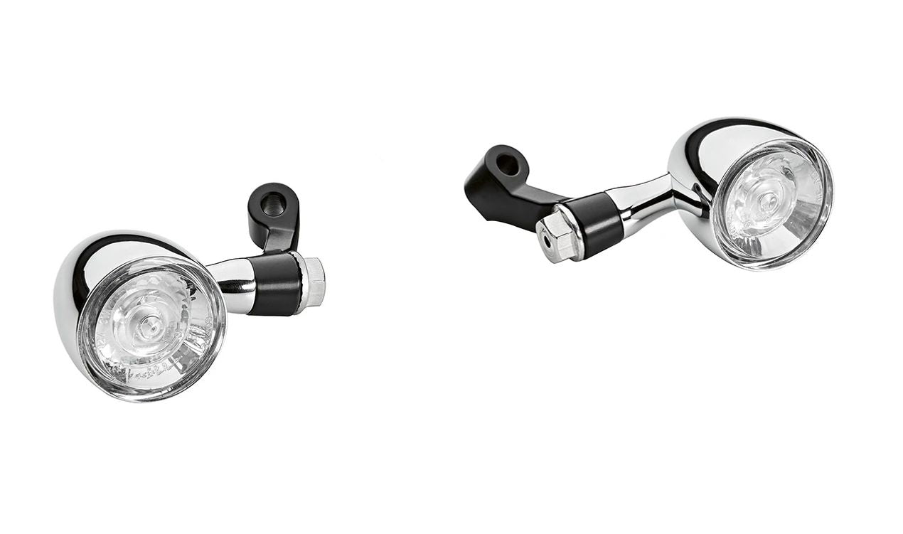 Juego de intermitentes LED delanteros OEM 77512469301 para BMW Motorrad R 18, R 18 Classic. Original BMW Motorrad.