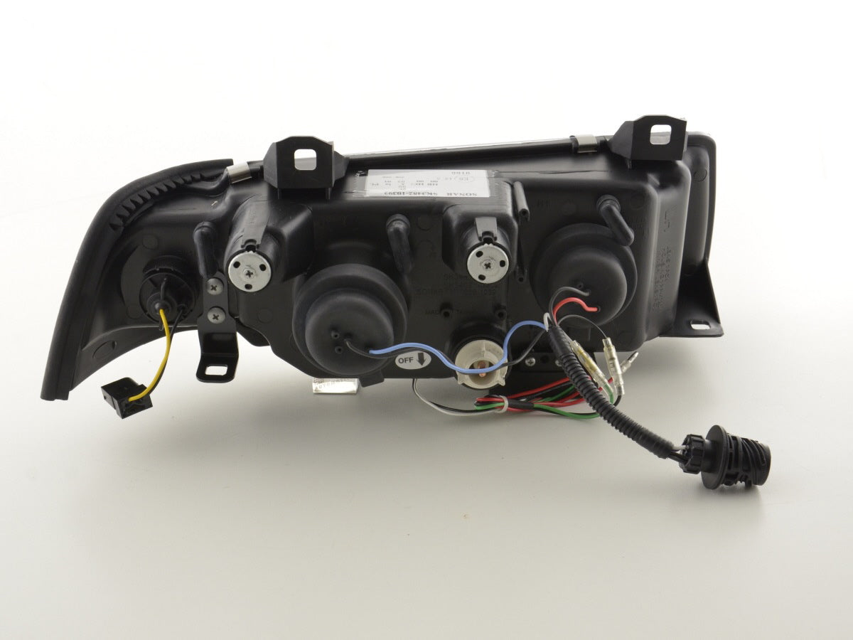 Phares LED feux de jour BMW Série 3 E36 Berline 92-98 chrome