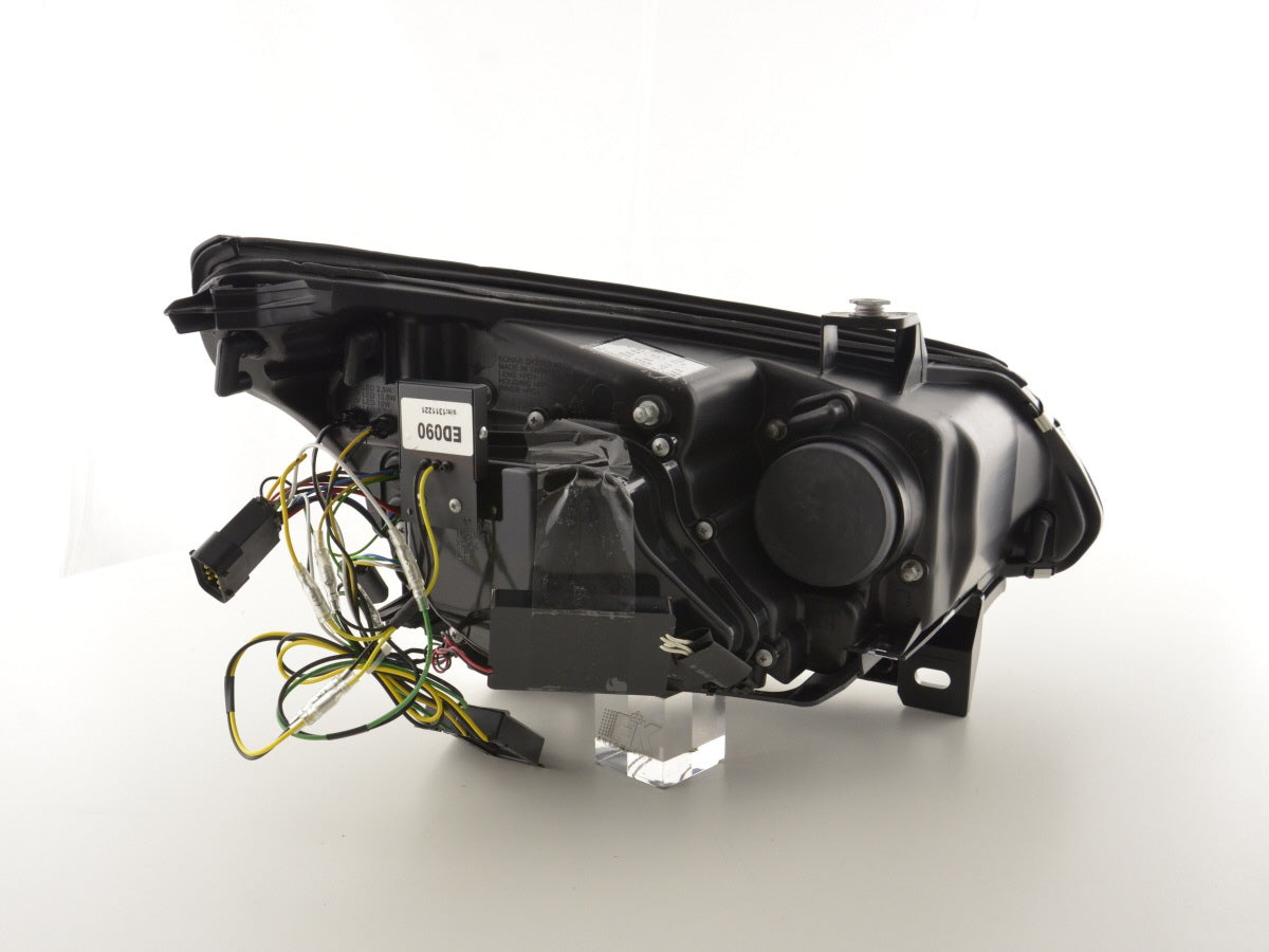 Faros Xenon Ojos De Angel Ccfl Bmw 5Er E60 / E61 03-04 Cromo Lights > Headlights