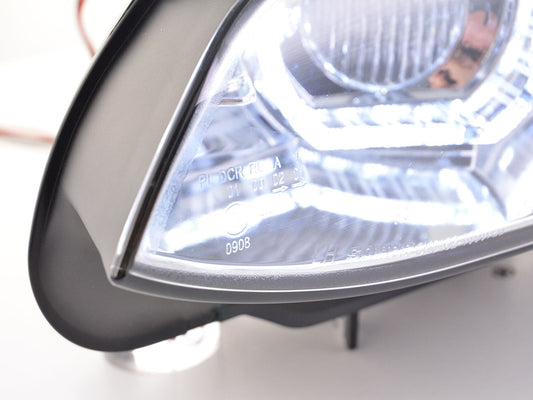 Faros Delanteros Xenón Luz Diurna Led Luces Diurnas Bmw Serie 3 E92 / E93 06-10 Cromado Lights >