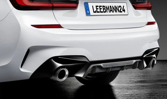 Difusor trasero M Performance OEM 51192459740 para BMW G20, G21. Original BMW.