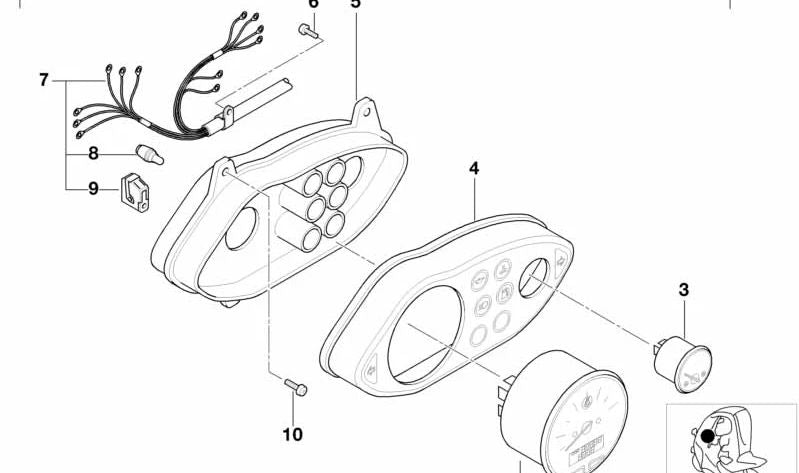 OEM connector repair kit 61132471241 for BMW F40, F70, F44, G87, E46, G20, G21, G28, G80, G81, G22, G23, G26, G82, G83, F07, F10, F11, F18, G60, G61 , G68 , G90, F06, F12, F13, F01, F02, F04, G11, G12, G70, G14, G15, G16, U11, U12, U10, F25,