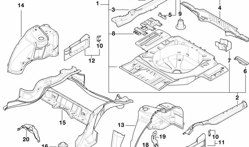 Perno de masa OEM 41248185432 para BMW E81, E82, E87, E88, F20, F21, F40, F52, F22, F23, F44, F45, F46, F87, G42, U06, G87, E36, E46, E90, E91, E92, E93, F30, F31, F34, F35, F80, G20, G21, G28, G80, G81, F32, F33, F36, F82, F83, G22, G23, G26, G82, G
