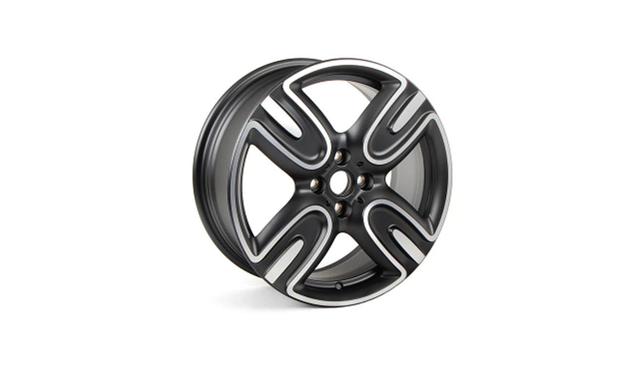 JCW GP2 17" Bicolor-Aluminiumrad OEM 36116856220 für MINI R56 LCI, Cooper S JCW, JCW. Original MINI.