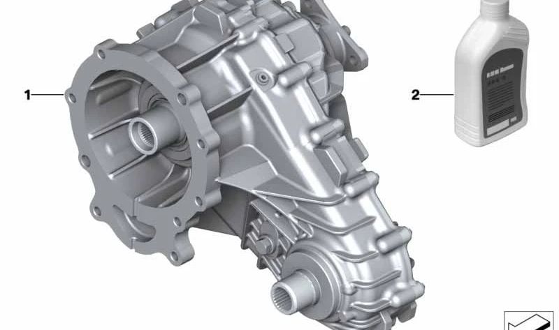 ATF D III per BMW 3 E36 Series, E46, serie 5 E39, X5 E53 (OEM 8329407858). BMW originale