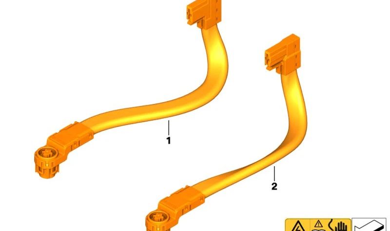 Connettore modulo OEM 61271539518 per BMW Motorrad C650 (K07) 11/2020-02/2025. BMW Motorrad originale.
