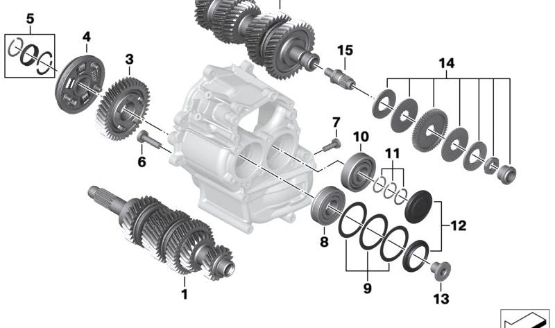 Estrangulador de aceite OEM 23007721513 para motos BMW K1600 GT, K1600 GTL, K1600 Bagger. Original BMW Motorrad.
