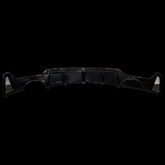 Difusor Trasero Bmw F32 / F33 F36 Carbono 1 Salida Doble Trasero