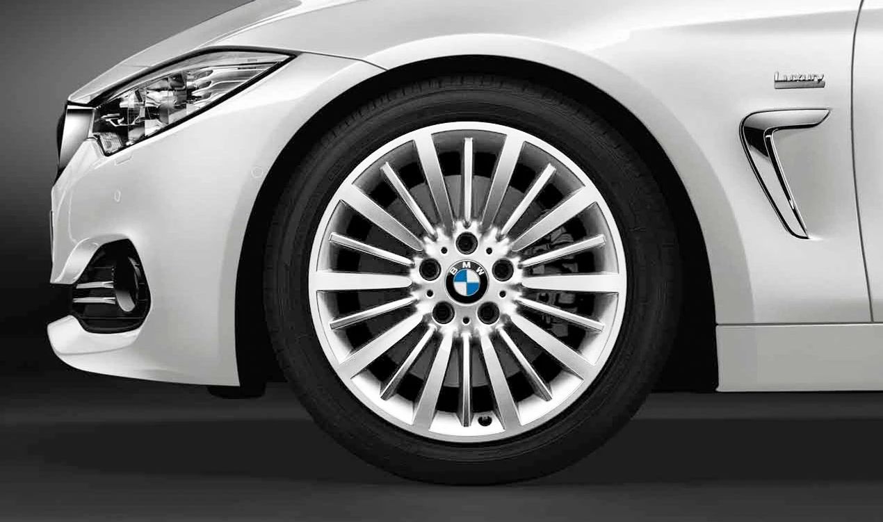 Llanta de aleación Vielspeiche 416 OEM 36116882704 para BMW F30, F31, F34, F35, F32, F33, F36. Original BMW.