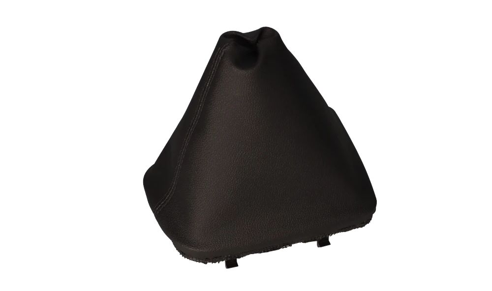 Recubrimiento de palanca de mando cuero negro OEM 25111434098 para BMW Serie 3 E46 (1998-2006). Original BMW.
