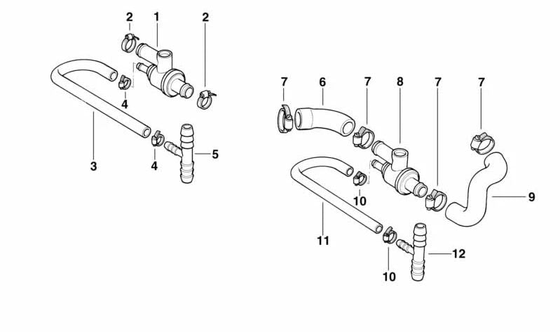 Termostato OEM 64118391926 para BMW E30. Original BMW.