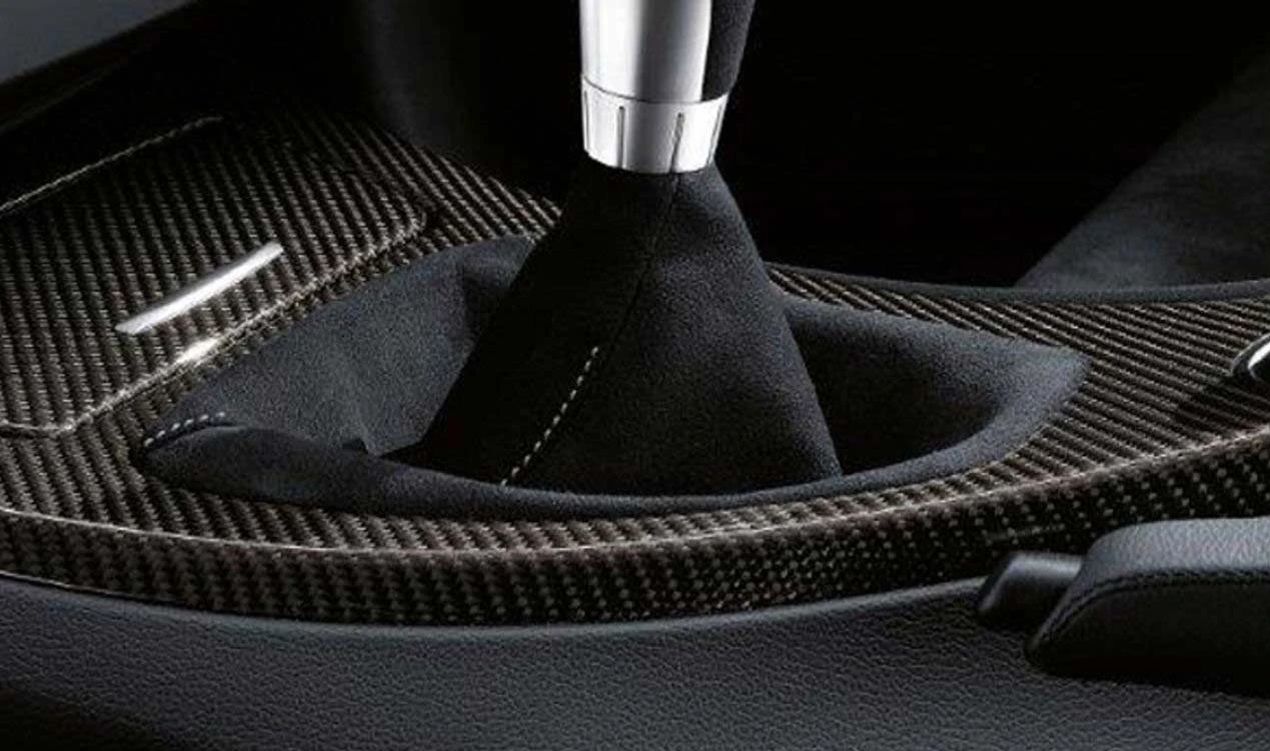 Polaina del pomo de cambio OEM 25117919219 para BMW Serie 3 E46 (04/1997 - 08/2006). Original BMW.